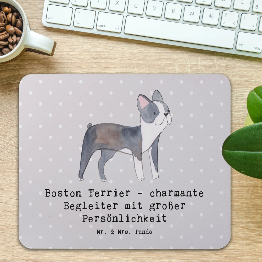 Mouse mat Boston Terrier - charmante Begleiter mit großer Persönlichkeit Computer zubehör, Büroausstattung, Mauspad Büro, Einzigartiges Mauspad, Mauspad, Arbeitszimmer, Designer Mauspad, Mausunterlage, PC Zubehör, Mousepad, Hund, Hunderasse, Rassehund, Hundebesitzer, Geschenk, Tierfreund, Schenken, Welpe
