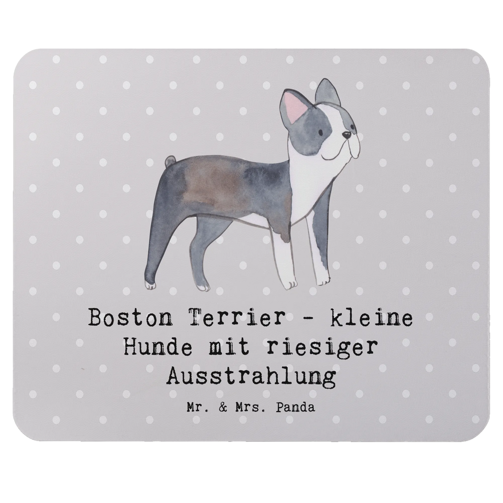 Mouse mat Boston Terrier - kleine Hunde mit riesiger Ausstrahlung Mauspad, Computer zubehör, Mauspad Büro, Büroausstattung, PC Zubehör, Arbeitszimmer, Designer Mauspad, Einzigartiges Mauspad, Mausunterlage, Mousepad, Hund, Hunderasse, Rassehund, Hundebesitzer, Geschenk, Tierfreund, Schenken, Welpe