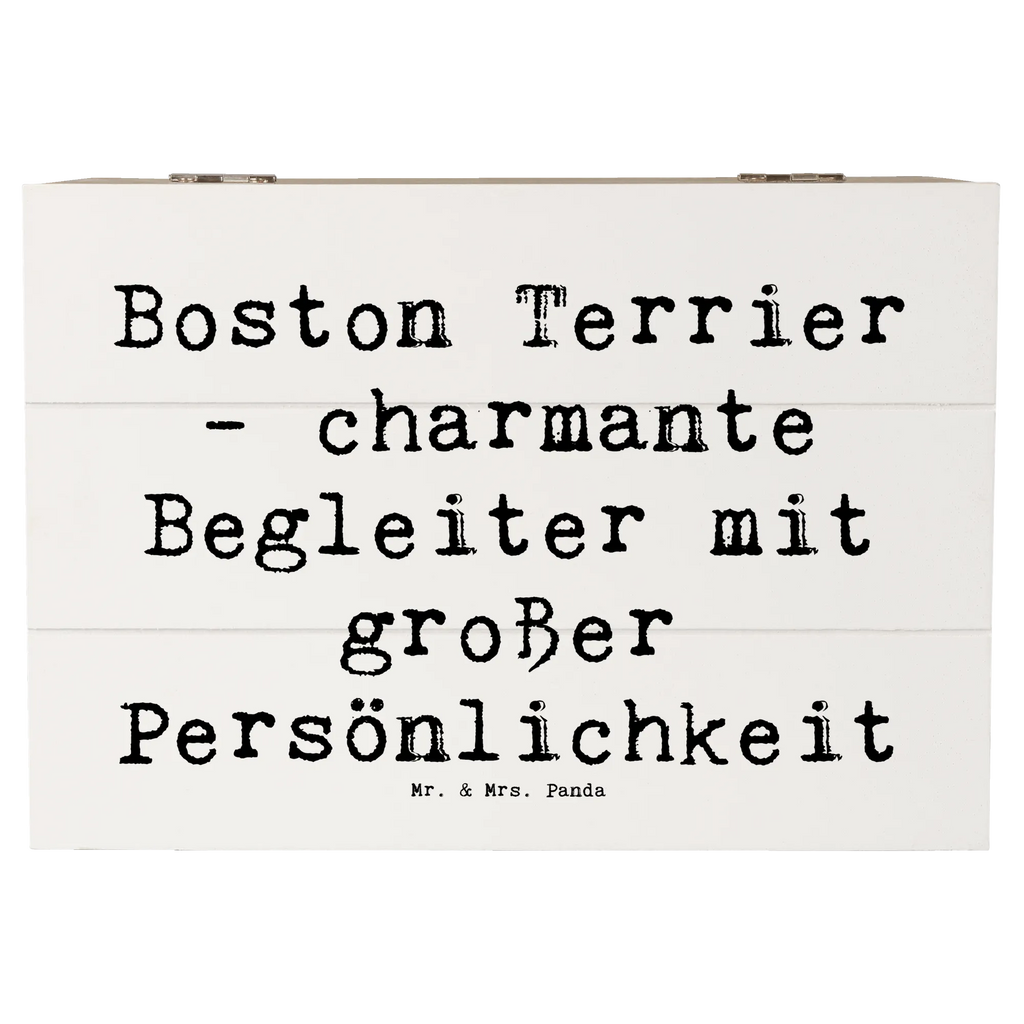 Holzkiste Spruch Boston Terrier Begleiter Holzkiste, Geschenkbox, Erinnerungskiste, XXL, Geschenkdose, Dekokiste, Aufbewahrungsbox, Schatulle, Truhe, Schatzkiste, Erinnerungsbox, Kiste, Hund, Hunderasse, Rassehund, Hundebesitzer, Geschenk, Tierfreund, Schenken, Welpe