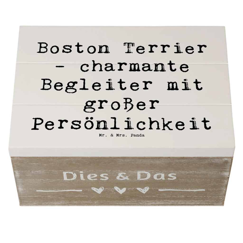 Holzkiste Spruch Boston Terrier Begleiter Holzkiste, Geschenkbox, Erinnerungskiste, XXL, Geschenkdose, Dekokiste, Aufbewahrungsbox, Schatulle, Truhe, Schatzkiste, Erinnerungsbox, Kiste, Hund, Hunderasse, Rassehund, Hundebesitzer, Geschenk, Tierfreund, Schenken, Welpe