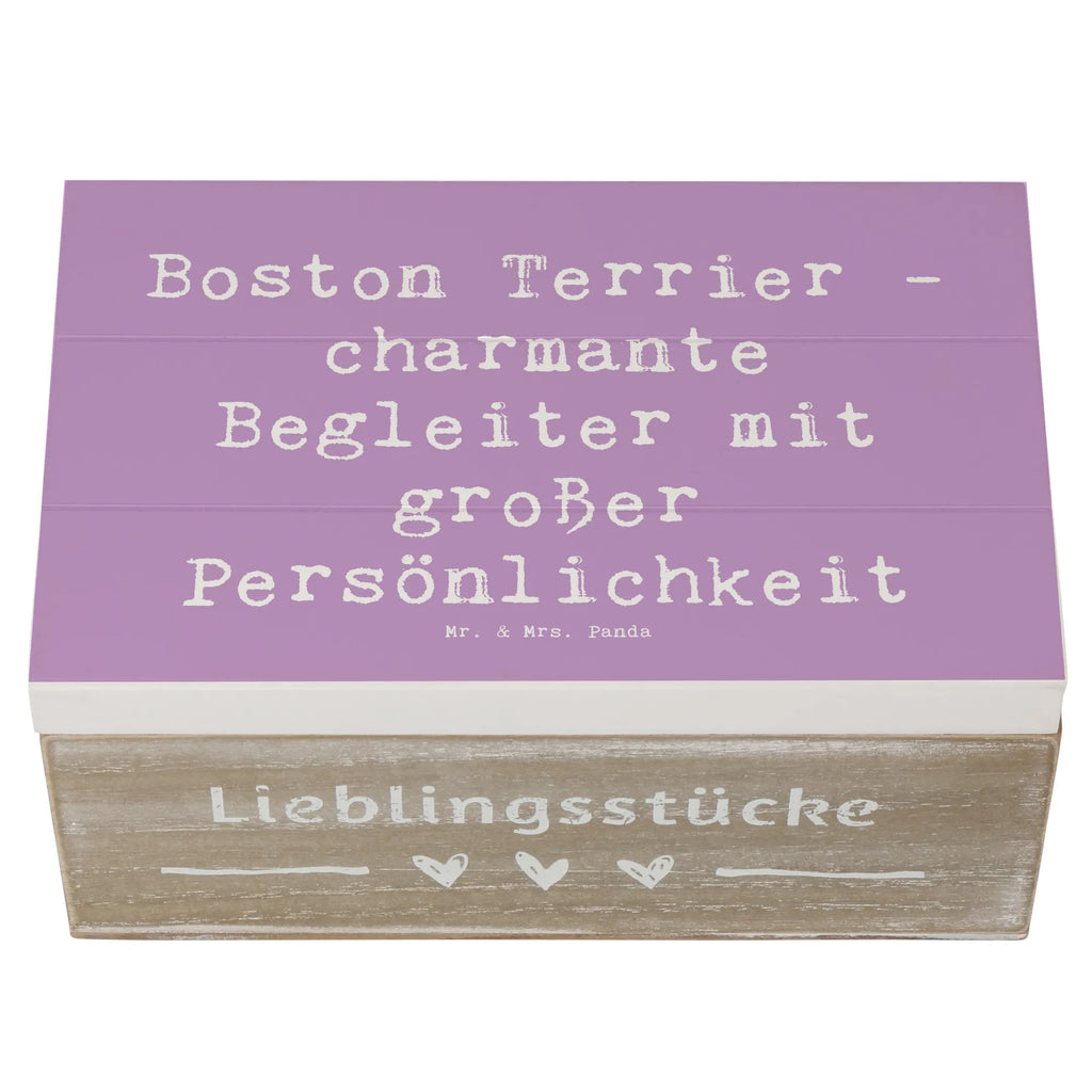 Holzkiste Spruch Boston Terrier Begleiter Holzkiste, Geschenkbox, Erinnerungskiste, XXL, Geschenkdose, Dekokiste, Aufbewahrungsbox, Schatulle, Truhe, Schatzkiste, Erinnerungsbox, Kiste, Hund, Hunderasse, Rassehund, Hundebesitzer, Geschenk, Tierfreund, Schenken, Welpe
