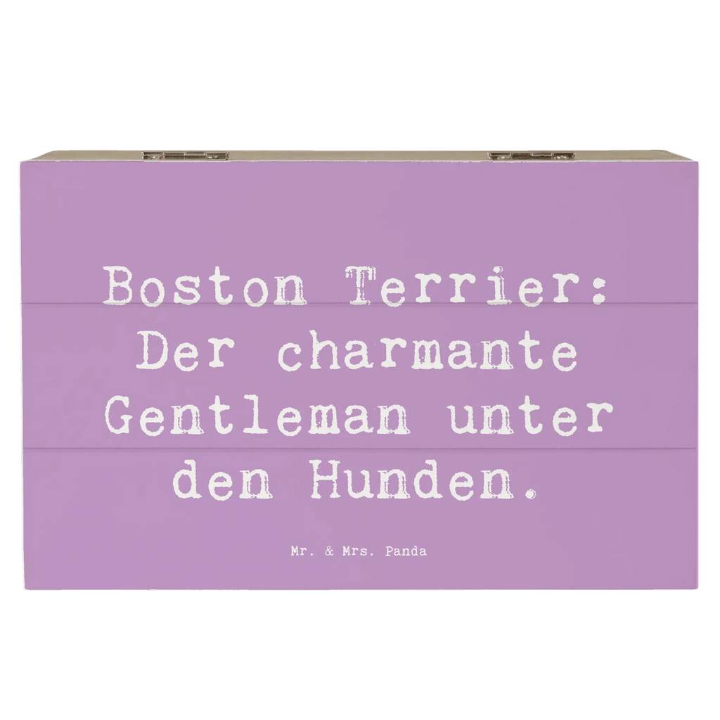 Holzkiste Spruch Boston Terrier Gentleman Erinnerungsbox, Dekokiste, Schatzkiste, Schatulle, Truhe, Geschenkdose, Kiste, Holzkiste, XXL, Geschenkbox, Aufbewahrungsbox, Erinnerungskiste, Hund, Hunderasse, Rassehund, Hundebesitzer, Geschenk, Tierfreund, Schenken, Welpe
