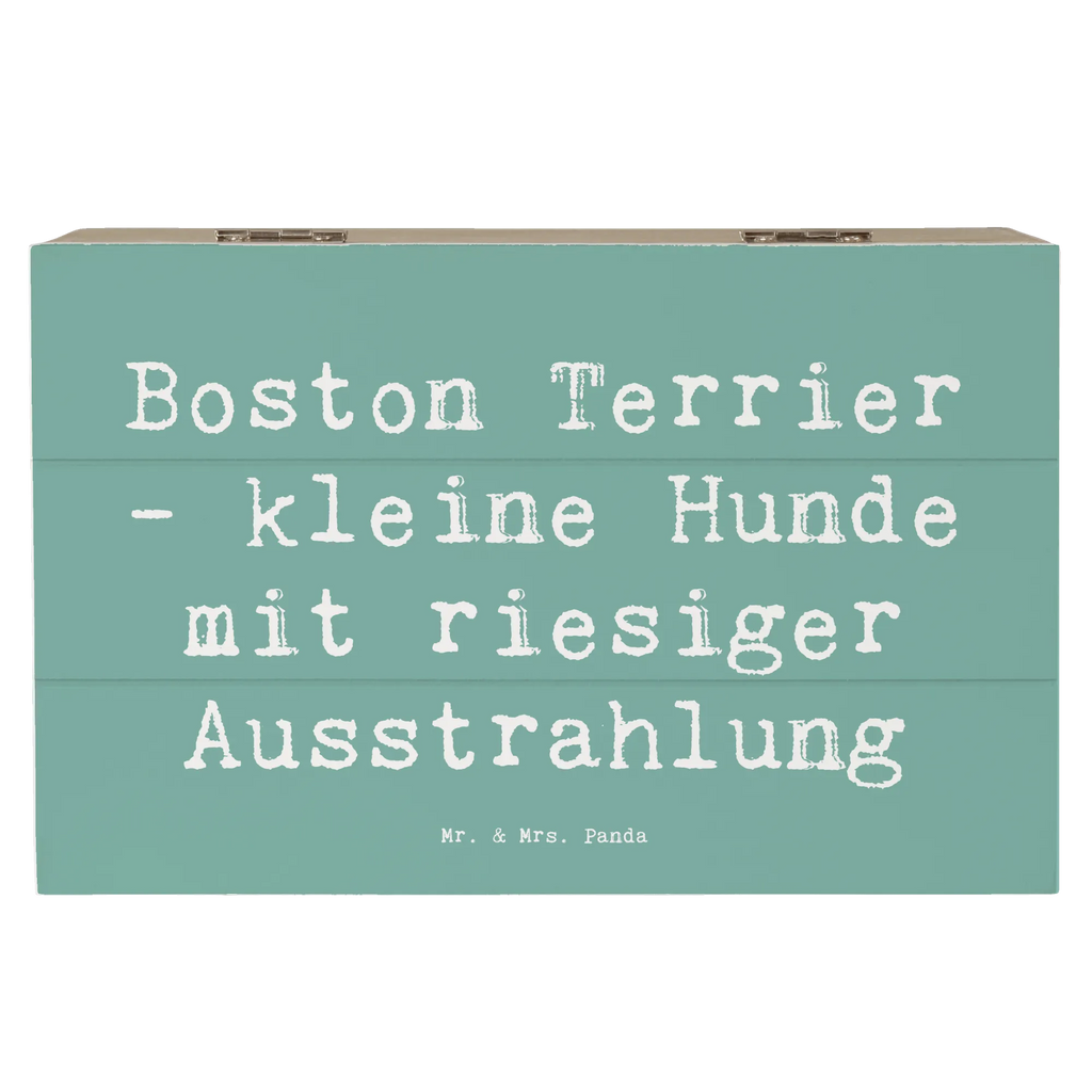 Holzkiste Spruch Boston Terrier Dekokiste, XXL, Truhe, Holzkiste, Aufbewahrungsbox, Geschenkdose, Geschenkbox, Schatulle, Erinnerungskiste, Erinnerungsbox, Kiste, Schatzkiste, Hund, Hunderasse, Rassehund, Hundebesitzer, Geschenk, Tierfreund, Schenken, Welpe