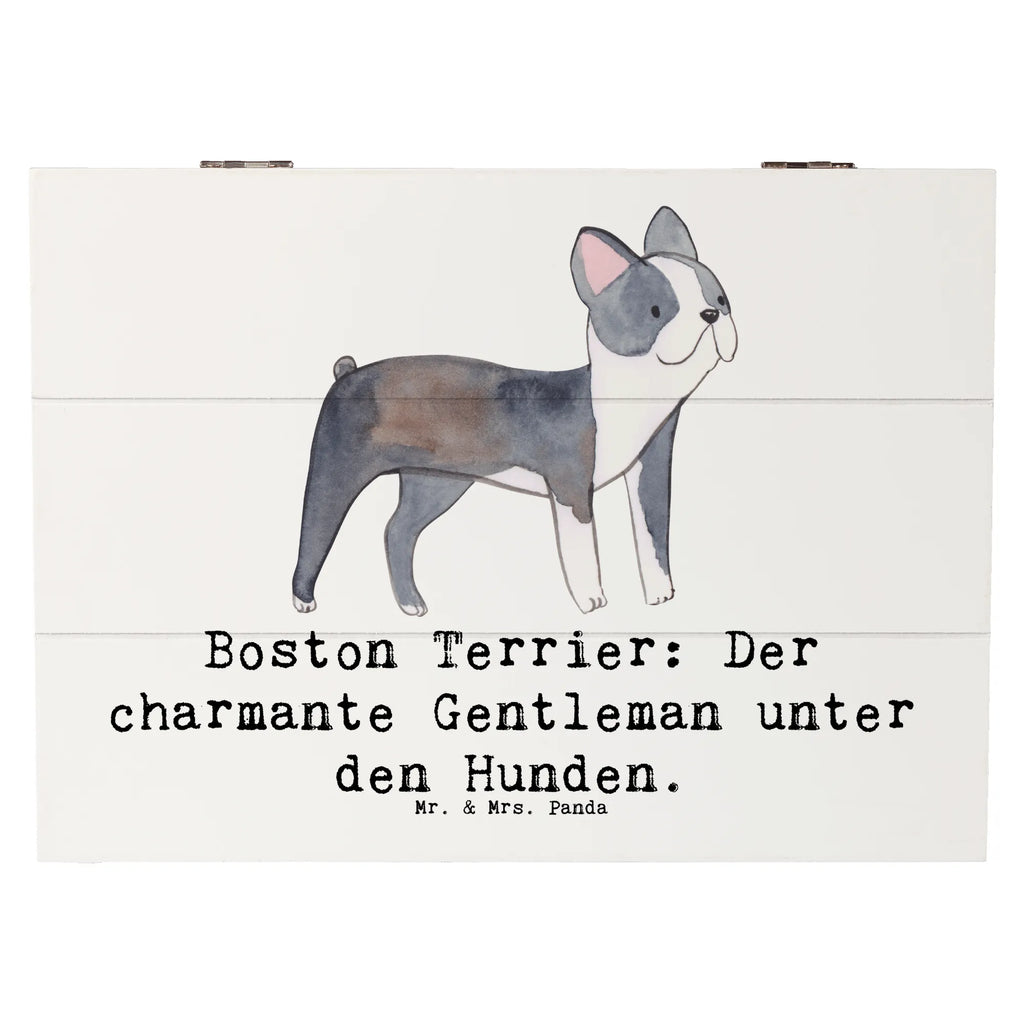 Holzkiste Boston Terrier Gentleman Schatulle, Schatzkiste, Dekokiste, Geschenkdose, Truhe, Erinnerungsbox, XXL, Holzkiste, Geschenkbox, Aufbewahrungsbox, Erinnerungskiste, Kiste, Hund, Hunderasse, Rassehund, Hundebesitzer, Geschenk, Tierfreund, Schenken, Welpe