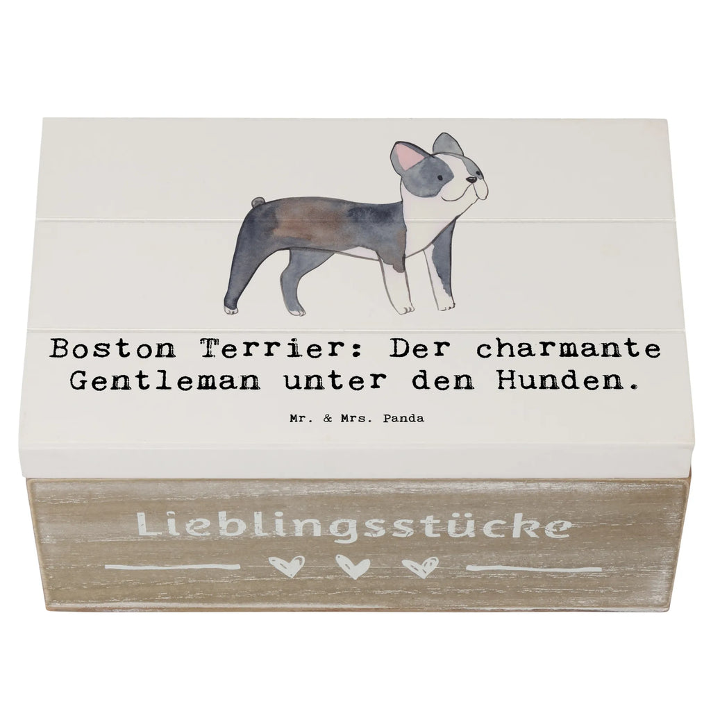 Holzkiste Boston Terrier Gentleman Schatulle, Schatzkiste, Dekokiste, Geschenkdose, Truhe, Erinnerungsbox, XXL, Holzkiste, Geschenkbox, Aufbewahrungsbox, Erinnerungskiste, Kiste, Hund, Hunderasse, Rassehund, Hundebesitzer, Geschenk, Tierfreund, Schenken, Welpe