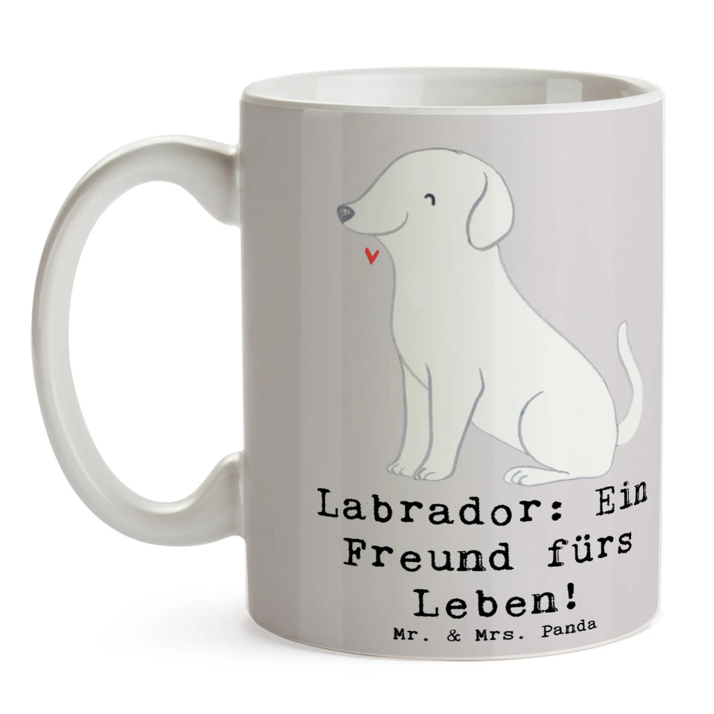 Tasse Labrador Freund Teetasse, Tasse, Geschenktasse, Bürotasse, Tasse mit Motiven, Porzellantasse, Kaffeetasse, Tasse mit Zitaten, Keramiktasse, Hund, Hunderasse, Rassehund, Hundebesitzer, Geschenk, Tierfreund, Schenken, Welpe