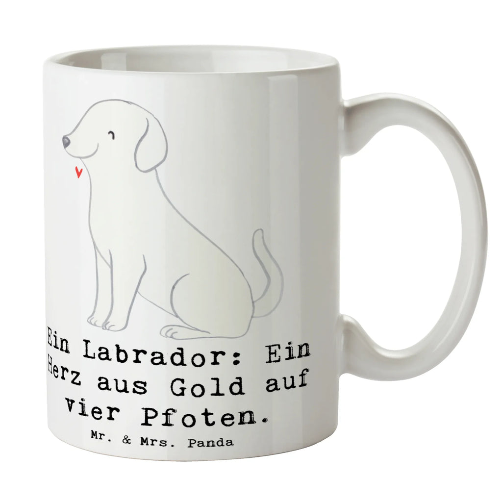 Tasse Labrador Herz Tasse mit Zitaten, Keramiktasse, Geschenktasse, Tasse, Porzellantasse, Kaffeetasse, Bürotasse, Tasse mit Motiven, Teetasse, Hund, Hunderasse, Rassehund, Hundebesitzer, Geschenk, Tierfreund, Schenken, Welpe