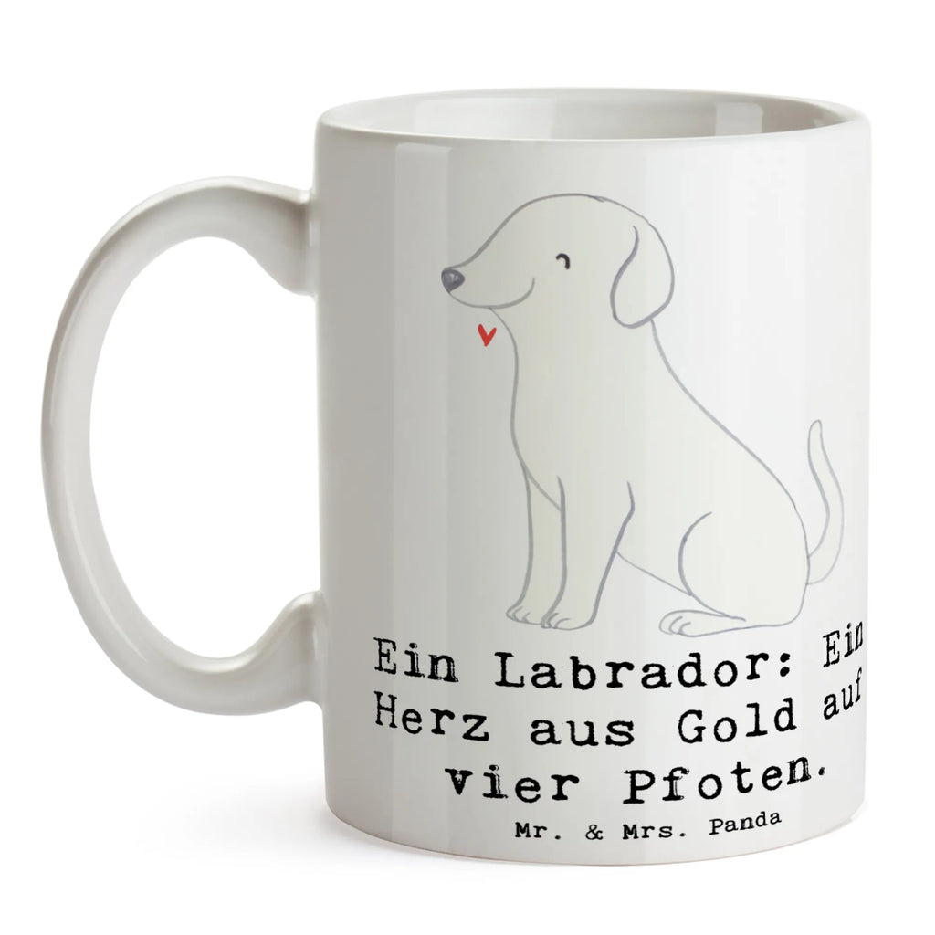 Tasse Labrador Herz Tasse mit Zitaten, Keramiktasse, Geschenktasse, Tasse, Porzellantasse, Kaffeetasse, Bürotasse, Tasse mit Motiven, Teetasse, Hund, Hunderasse, Rassehund, Hundebesitzer, Geschenk, Tierfreund, Schenken, Welpe