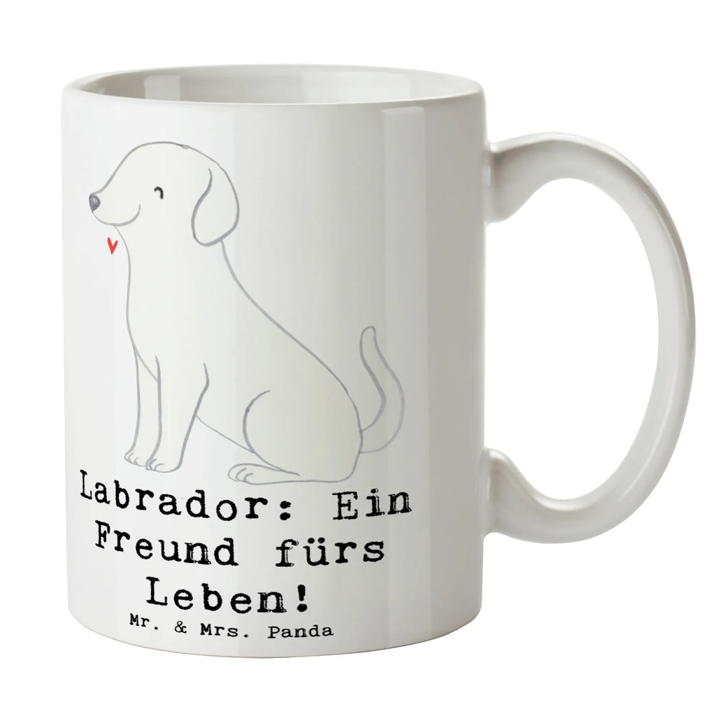 Tasse Labrador Freund Teetasse, Tasse, Geschenktasse, Bürotasse, Tasse mit Motiven, Porzellantasse, Kaffeetasse, Tasse mit Zitaten, Keramiktasse, Hund, Hunderasse, Rassehund, Hundebesitzer, Geschenk, Tierfreund, Schenken, Welpe