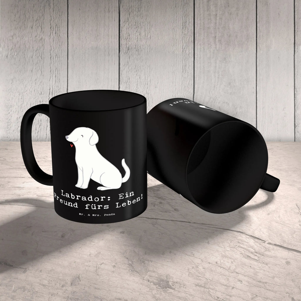 Tasse Labrador Freund Teetasse, Tasse, Geschenktasse, Bürotasse, Tasse mit Motiven, Porzellantasse, Kaffeetasse, Tasse mit Zitaten, Keramiktasse, Hund, Hunderasse, Rassehund, Hundebesitzer, Geschenk, Tierfreund, Schenken, Welpe