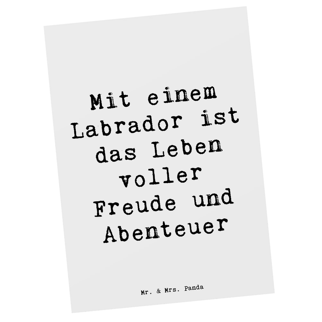 Postkarte Spruch Labradorleben Karte, Dankeskarte, Geschenkkarte, Einladungskarte, Geburtstagskarte, Postkarte, Einladungskarten Geburtstag, Einladung, Ansichtskarten, Einladung Geburtstag, Ansichtskarte, Grußkarte, Hund, Hunderasse, Rassehund, Hundebesitzer, Geschenk, Tierfreund, Schenken, Welpe