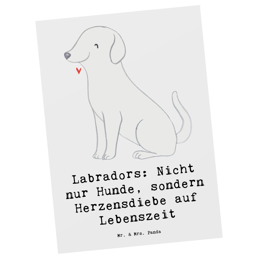 Postkarte Labrador Herzensdiebe Postkarte, Einladungskarte, Grußkarte, Karte, Ansichtskarten, Geburtstagskarte, Ansichtskarte, Geschenkkarte, Einladung, Dankeskarte, Einladungskarten Geburtstag, Einladung Geburtstag, Hund, Hunderasse, Rassehund, Hundebesitzer, Geschenk, Tierfreund, Schenken, Welpe