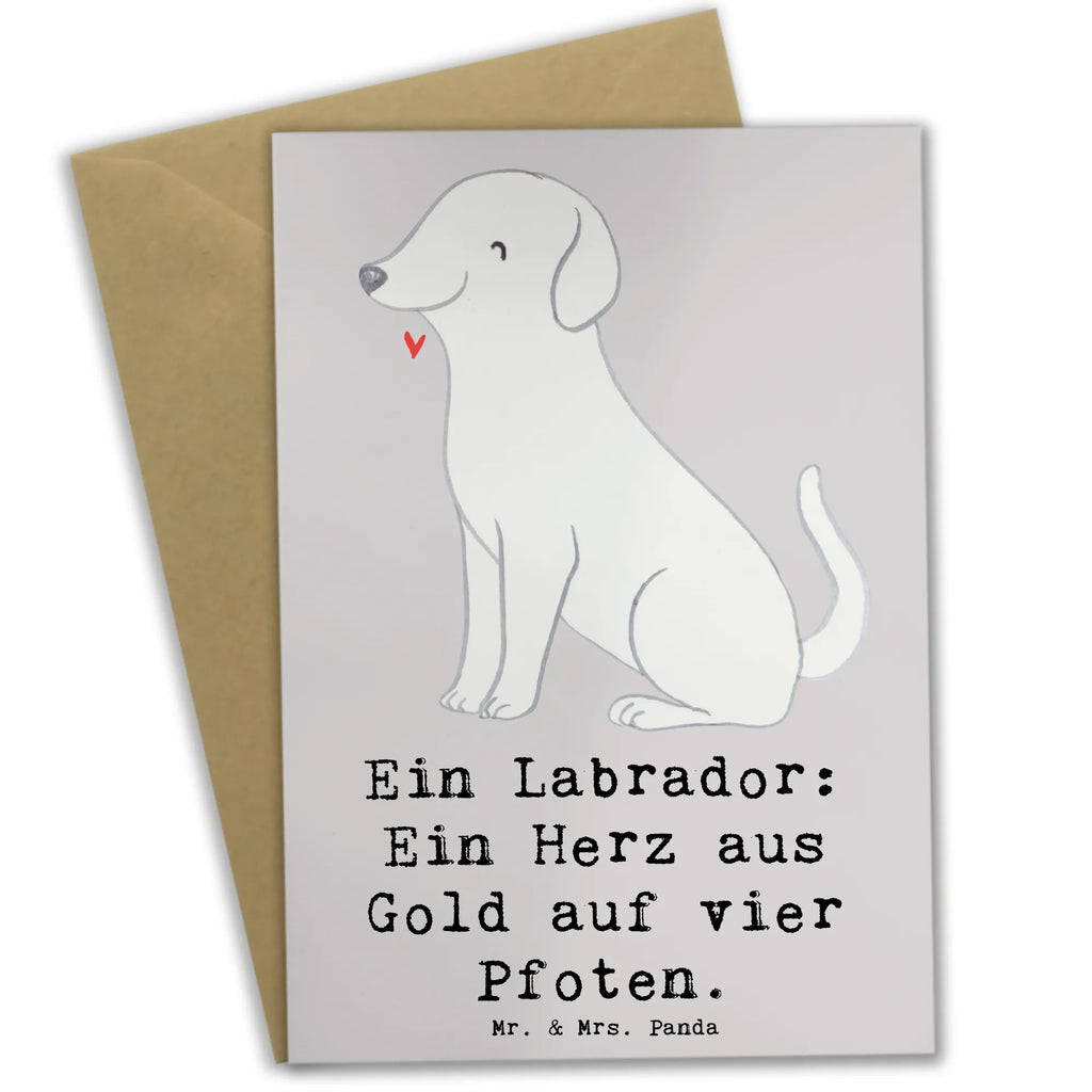 Greetings card Ein Labrador: Ein Herz aus Gold auf vier Pfoten. Glückwunschkarte, Geburtstagskarte, Karte, Hochzeitskarte, Grußkarte, Klappkarte, Ansichtskarten, Einladungskarte, Hund, Hunderasse, Rassehund, Hundebesitzer, Geschenk, Tierfreund, Schenken, Welpe