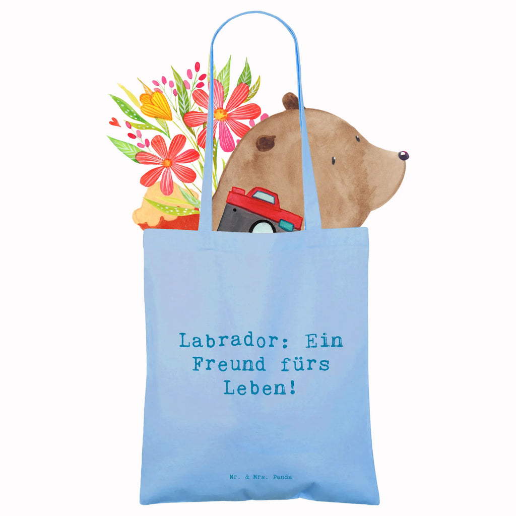 Tote bag Saying Labrador: Ein Freund fürs Leben! Jutebeutel, Beutel, Tragetasche, Laptoptasche, Strandtasche, Badetasche, Umhängetasche, Schultertasche, Tasche, Shopper, Stofftasche, Stoffbeutel, Einkaufstüte, Beuteltasche, Einkaufstasche, Jutetasche, Hund, Hunderasse, Rassehund, Hundebesitzer, Geschenk, Tierfreund, Schenken, Welpe