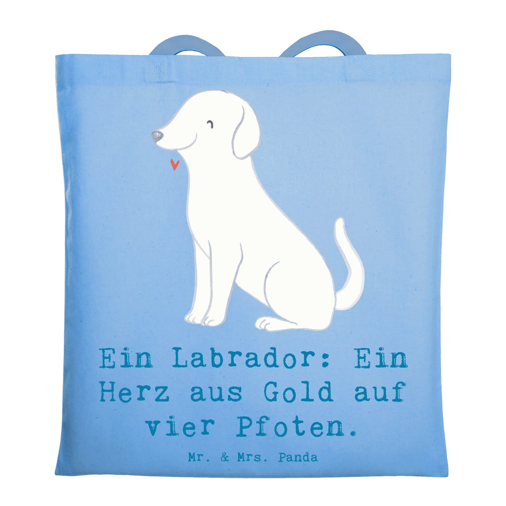 Tote bag Ein Labrador: Ein Herz aus Gold auf vier Pfoten. Strandtasche, Einkaufstasche, Stofftasche, Umhängetasche, Stoffbeutel, Jutebeutel, Laptoptasche, Jutetasche, Badetasche, Einkaufstüte, Tasche, Schultertasche, Tragetasche, Beutel, Beuteltasche, Shopper, Hund, Hunderasse, Rassehund, Hundebesitzer, Geschenk, Tierfreund, Schenken, Welpe