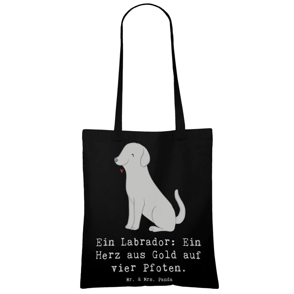 Tote bag Ein Labrador: Ein Herz aus Gold auf vier Pfoten. Strandtasche, Einkaufstasche, Stofftasche, Umhängetasche, Stoffbeutel, Jutebeutel, Laptoptasche, Jutetasche, Badetasche, Einkaufstüte, Tasche, Schultertasche, Tragetasche, Beutel, Beuteltasche, Shopper, Hund, Hunderasse, Rassehund, Hundebesitzer, Geschenk, Tierfreund, Schenken, Welpe