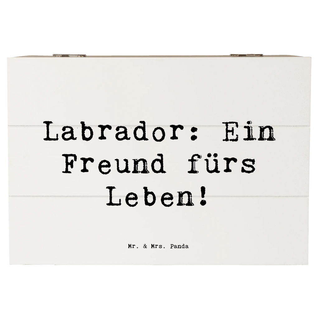 Holzkiste Spruch Labrador Freund Erinnerungsbox, Erinnerungskiste, Aufbewahrungsbox, Geschenkdose, XXL, Geschenkbox, Truhe, Dekokiste, Schatzkiste, Schatulle, Kiste, Holzkiste, Hund, Hunderasse, Rassehund, Hundebesitzer, Geschenk, Tierfreund, Schenken, Welpe