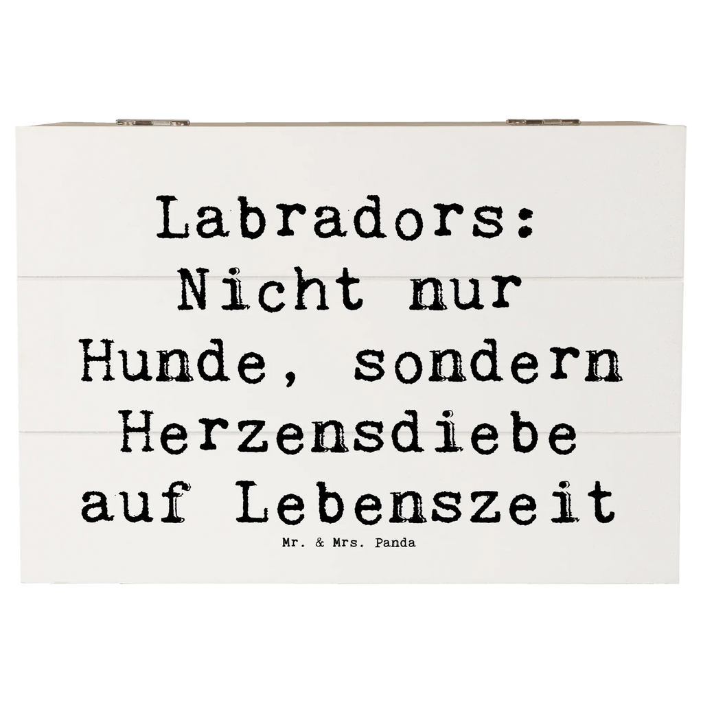 Holzkiste Spruch Labrador Herzensdiebe Aufbewahrungsbox, Erinnerungskiste, Geschenkdose, Holzkiste, Truhe, Dekokiste, Schatzkiste, Geschenkbox, Schatulle, Kiste, XXL, Erinnerungsbox, Hund, Hunderasse, Rassehund, Hundebesitzer, Geschenk, Tierfreund, Schenken, Welpe