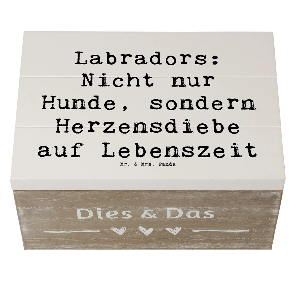 Holzkiste Spruch Labrador Herzensdiebe Aufbewahrungsbox, Erinnerungskiste, Geschenkdose, Holzkiste, Truhe, Dekokiste, Schatzkiste, Geschenkbox, Schatulle, Kiste, XXL, Erinnerungsbox, Hund, Hunderasse, Rassehund, Hundebesitzer, Geschenk, Tierfreund, Schenken, Welpe