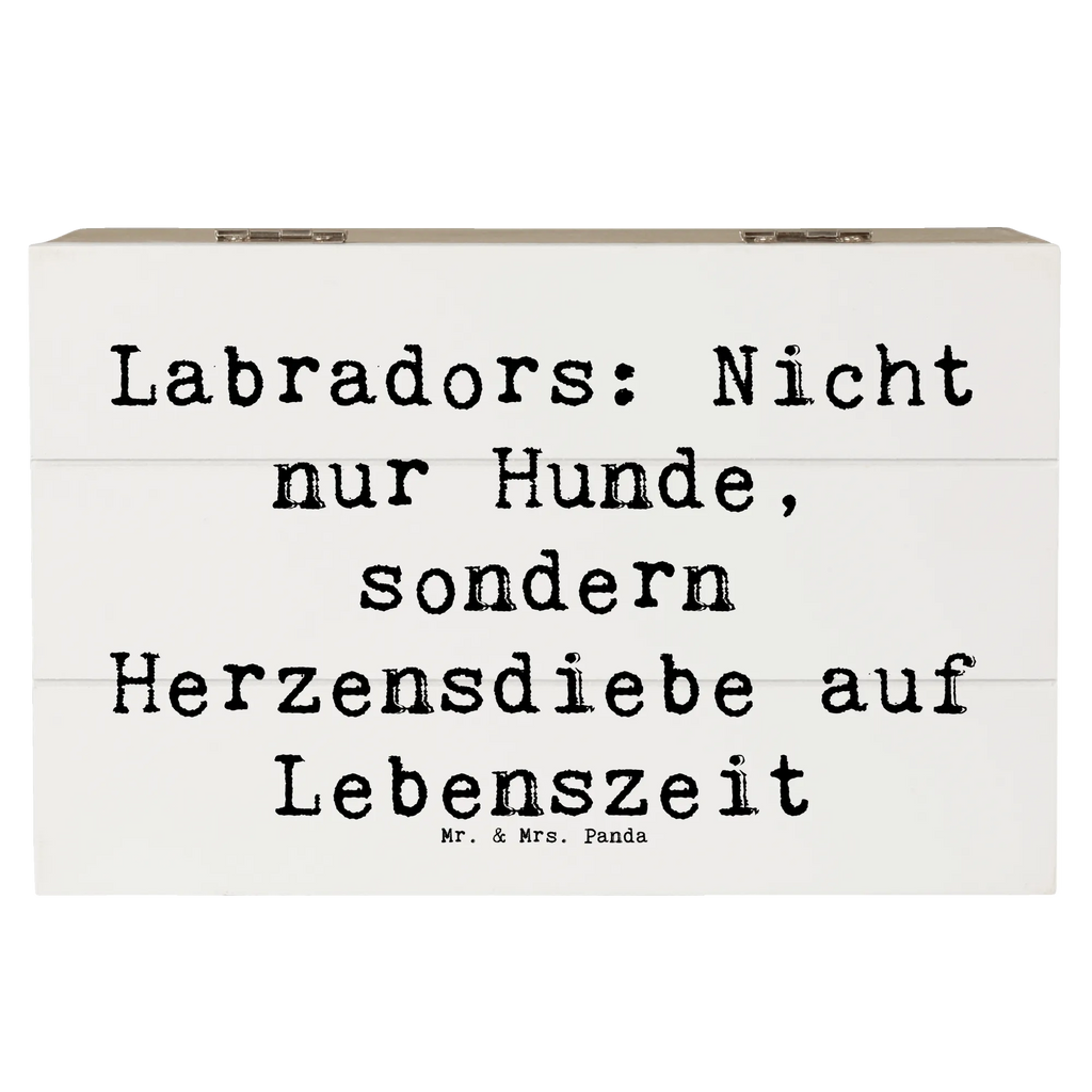 Holzkiste Spruch Labrador Herzensdiebe Aufbewahrungsbox, Erinnerungskiste, Geschenkdose, Holzkiste, Truhe, Dekokiste, Schatzkiste, Geschenkbox, Schatulle, Kiste, XXL, Erinnerungsbox, Hund, Hunderasse, Rassehund, Hundebesitzer, Geschenk, Tierfreund, Schenken, Welpe