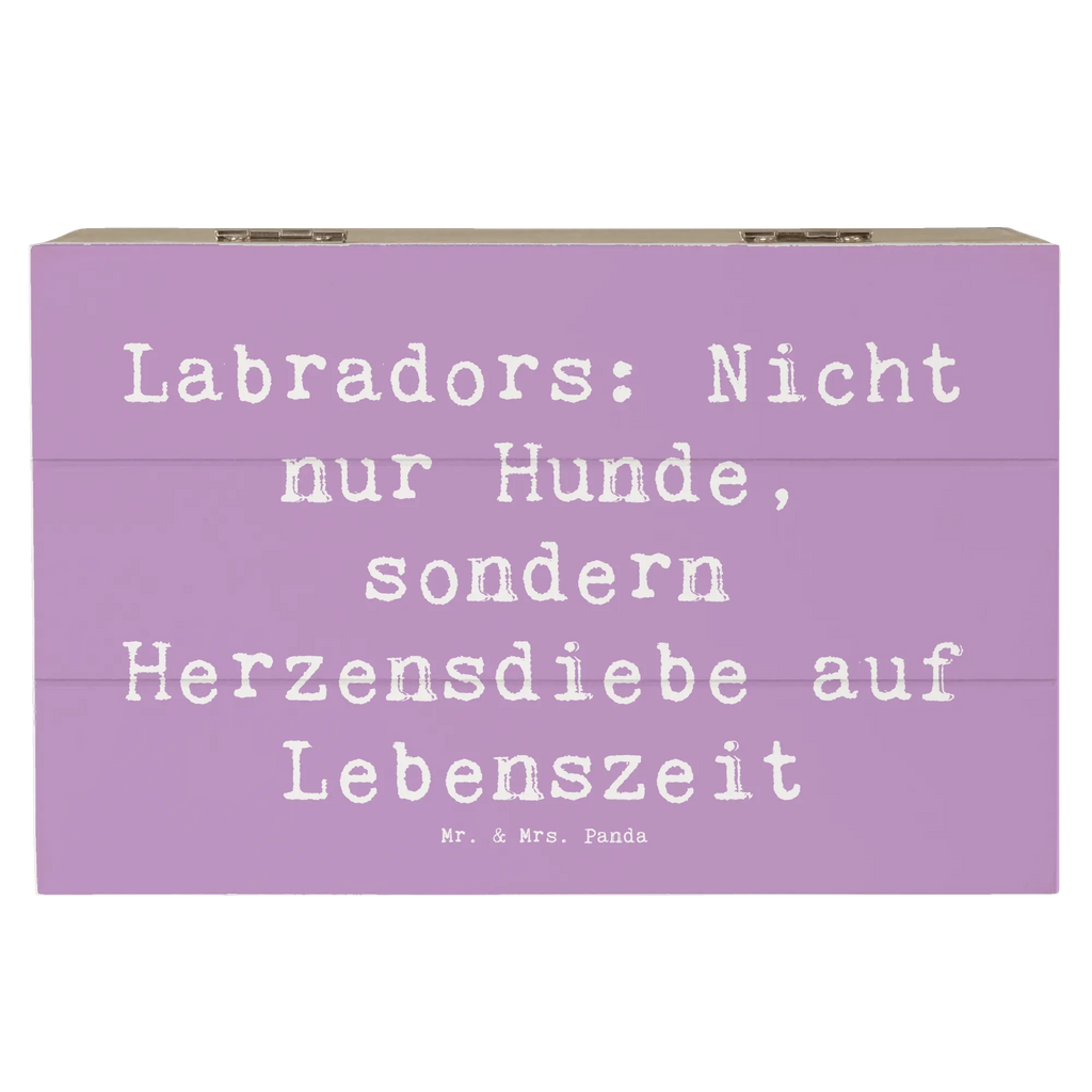 Holzkiste Spruch Labrador Herzensdiebe Aufbewahrungsbox, Erinnerungskiste, Geschenkdose, Holzkiste, Truhe, Dekokiste, Schatzkiste, Geschenkbox, Schatulle, Kiste, XXL, Erinnerungsbox, Hund, Hunderasse, Rassehund, Hundebesitzer, Geschenk, Tierfreund, Schenken, Welpe