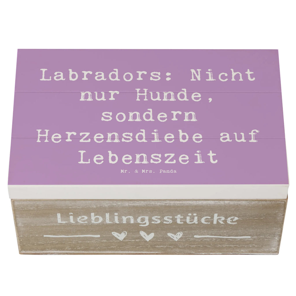 Holzkiste Spruch Labrador Herzensdiebe Aufbewahrungsbox, Erinnerungskiste, Geschenkdose, Holzkiste, Truhe, Dekokiste, Schatzkiste, Geschenkbox, Schatulle, Kiste, XXL, Erinnerungsbox, Hund, Hunderasse, Rassehund, Hundebesitzer, Geschenk, Tierfreund, Schenken, Welpe