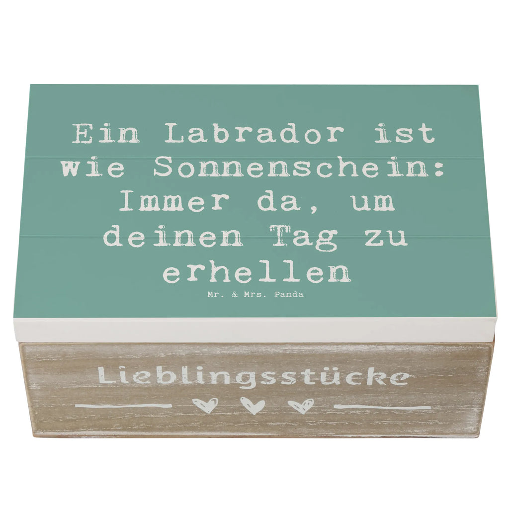Holzkiste Spruch Labrador Sonnenschein Schatzkiste, Kiste, Dekokiste, Geschenkdose, Truhe, Geschenkbox, Schatulle, Erinnerungsbox, Holzkiste, Erinnerungskiste, Aufbewahrungsbox, XXL, Hund, Hunderasse, Rassehund, Hundebesitzer, Geschenk, Tierfreund, Schenken, Welpe
