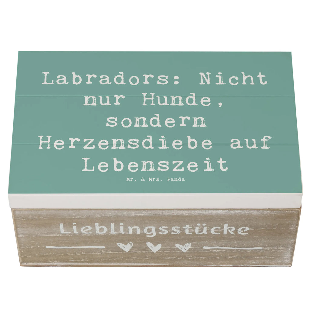 Holzkiste Spruch Labrador Herzensdiebe Aufbewahrungsbox, Erinnerungskiste, Geschenkdose, Holzkiste, Truhe, Dekokiste, Schatzkiste, Geschenkbox, Schatulle, Kiste, XXL, Erinnerungsbox, Hund, Hunderasse, Rassehund, Hundebesitzer, Geschenk, Tierfreund, Schenken, Welpe