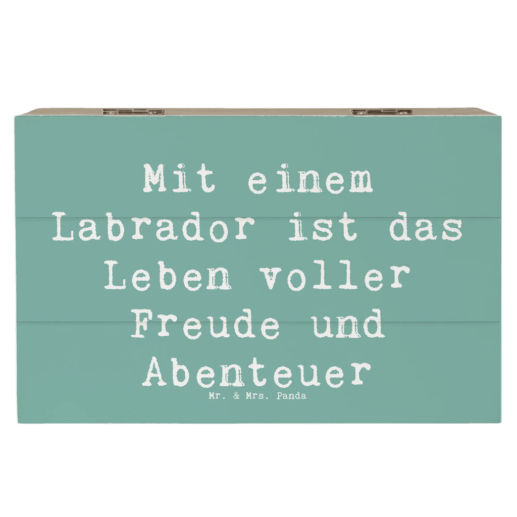 Holzkiste Spruch Labradorleben Truhe, Schatzkiste, Geschenkdose, Schatulle, Aufbewahrungsbox, Erinnerungsbox, Erinnerungskiste, Kiste, XXL, Geschenkbox, Dekokiste, Holzkiste, Hund, Hunderasse, Rassehund, Hundebesitzer, Geschenk, Tierfreund, Schenken, Welpe