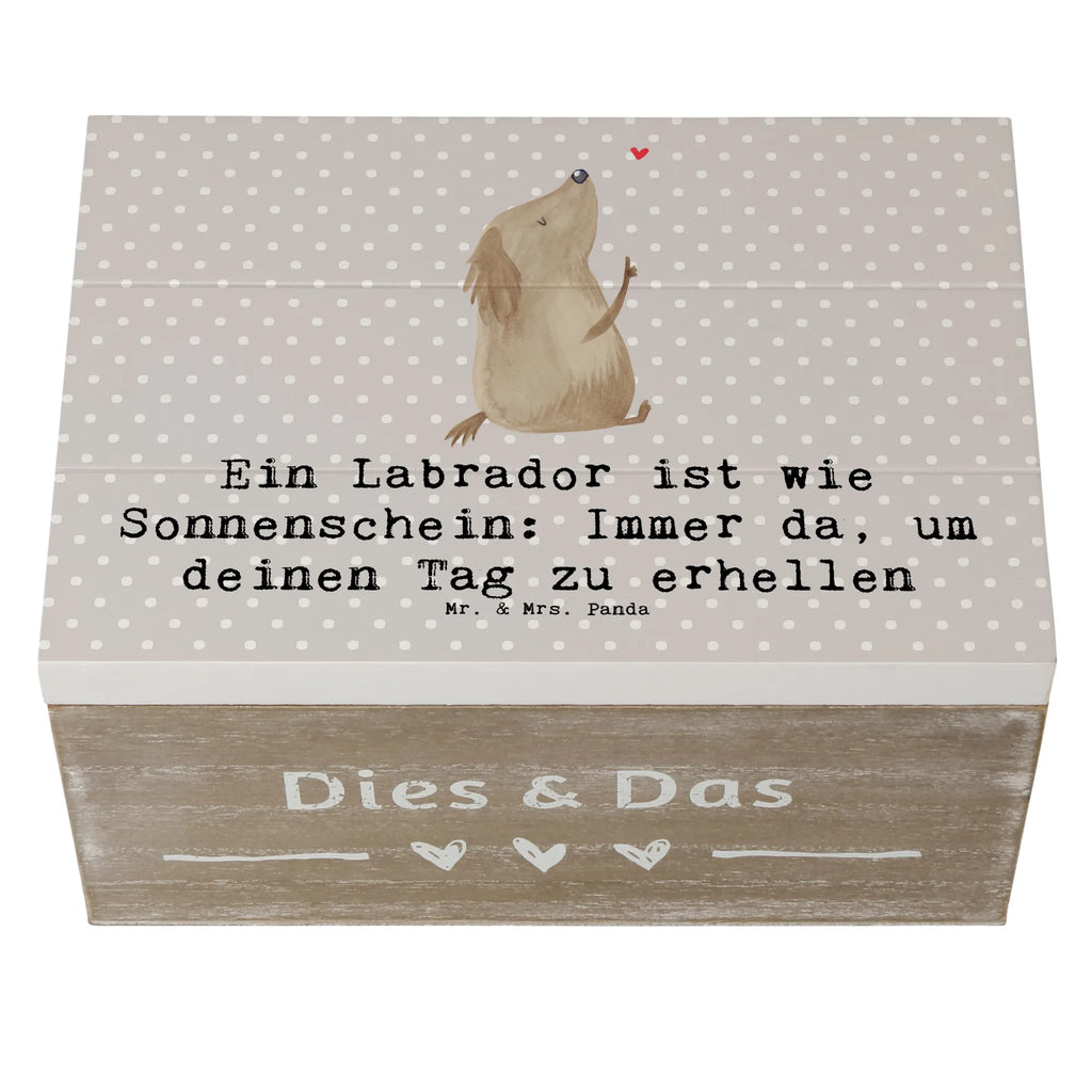Holzkiste Labrador Sonnenschein Aufbewahrungsbox, Geschenkdose, Schatulle, XXL, Kiste, Erinnerungskiste, Dekokiste, Holzkiste, Truhe, Geschenkbox, Schatzkiste, Erinnerungsbox, Hund, Hunderasse, Rassehund, Hundebesitzer, Geschenk, Tierfreund, Schenken, Welpe