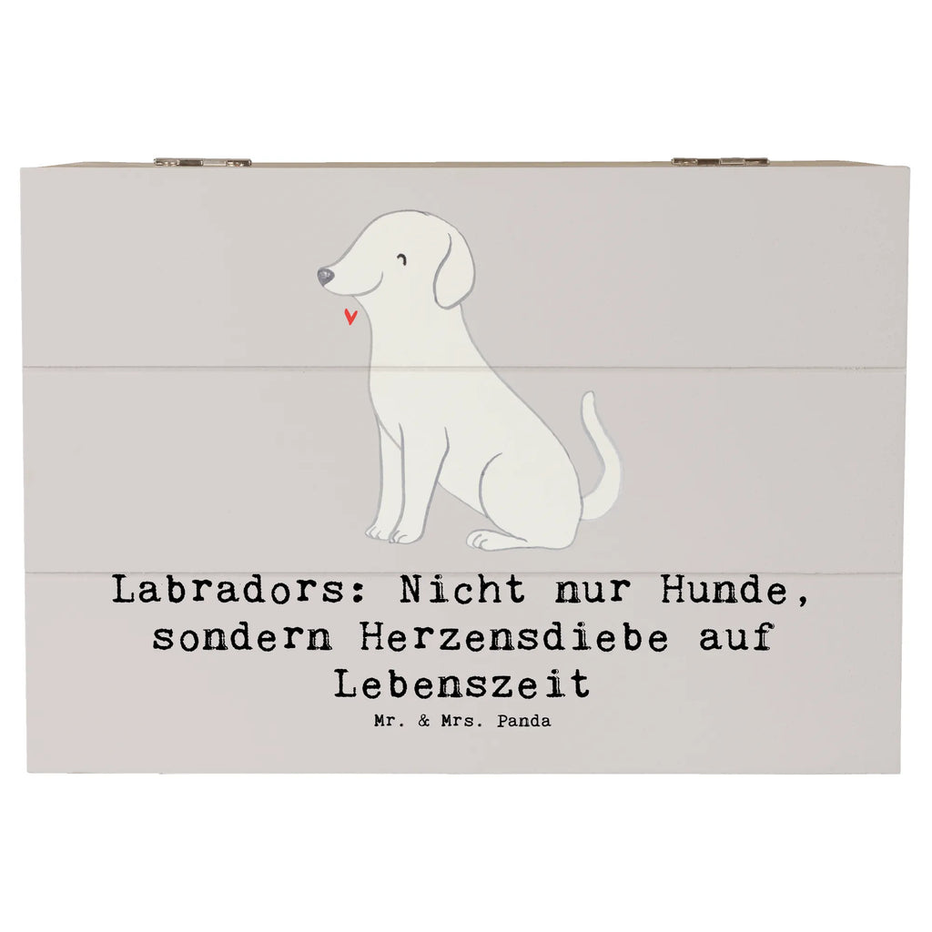 Holzkiste Labrador Herzensdiebe Schatzkiste, Truhe, Geschenkbox, Schatulle, Aufbewahrungsbox, XXL, Kiste, Holzkiste, Geschenkdose, Erinnerungsbox, Dekokiste, Erinnerungskiste, Hund, Hunderasse, Rassehund, Hundebesitzer, Geschenk, Tierfreund, Schenken, Welpe