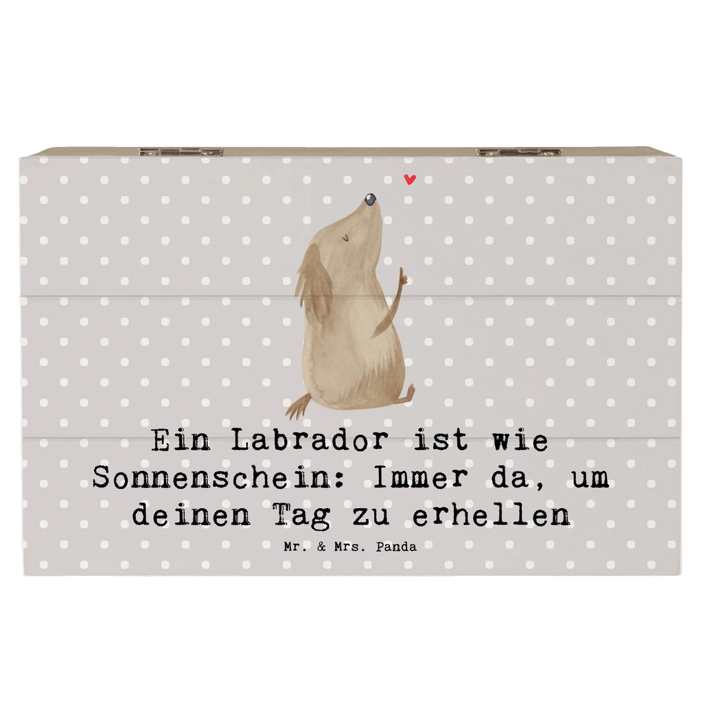 Holzkiste Labrador Sonnenschein Aufbewahrungsbox, Geschenkdose, Schatulle, XXL, Kiste, Erinnerungskiste, Dekokiste, Holzkiste, Truhe, Geschenkbox, Schatzkiste, Erinnerungsbox, Hund, Hunderasse, Rassehund, Hundebesitzer, Geschenk, Tierfreund, Schenken, Welpe