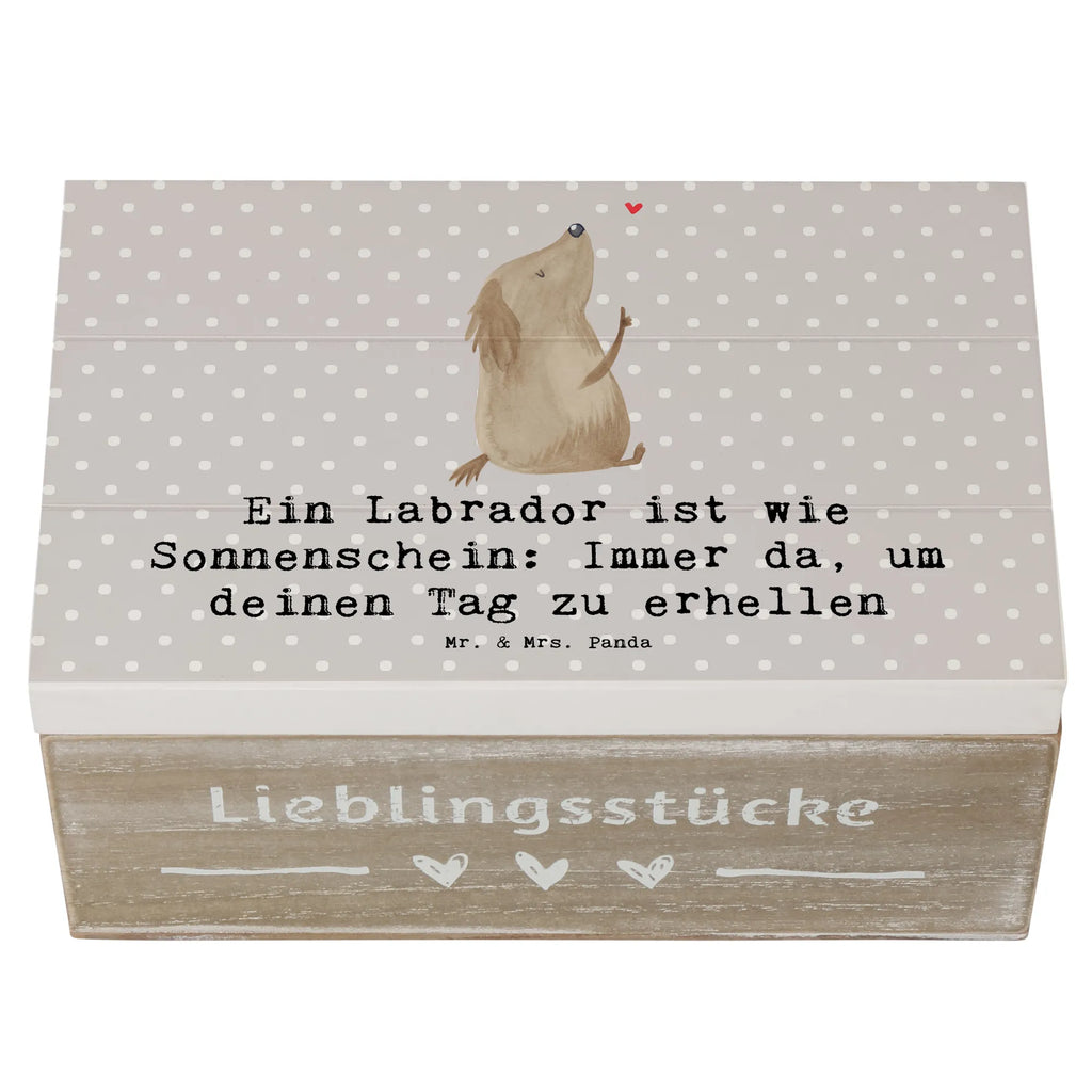Holzkiste Labrador Sonnenschein Aufbewahrungsbox, Geschenkdose, Schatulle, XXL, Kiste, Erinnerungskiste, Dekokiste, Holzkiste, Truhe, Geschenkbox, Schatzkiste, Erinnerungsbox, Hund, Hunderasse, Rassehund, Hundebesitzer, Geschenk, Tierfreund, Schenken, Welpe