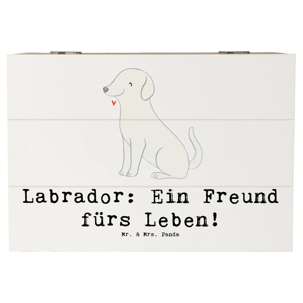 Holzkiste Labrador Freund Kiste, Erinnerungskiste, Dekokiste, Geschenkdose, Truhe, Erinnerungsbox, Schatzkiste, Schatulle, Geschenkbox, Aufbewahrungsbox, XXL, Holzkiste, Hund, Hunderasse, Rassehund, Hundebesitzer, Geschenk, Tierfreund, Schenken, Welpe