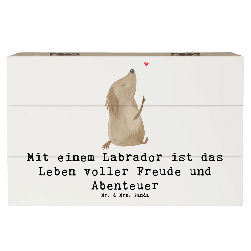 Holzkiste Labradorleben Erinnerungsbox, XXL, Schatulle, Geschenkbox, Erinnerungskiste, Schatzkiste, Holzkiste, Aufbewahrungsbox, Dekokiste, Truhe, Geschenkdose, Kiste, Hund, Hunderasse, Rassehund, Hundebesitzer, Geschenk, Tierfreund, Schenken, Welpe