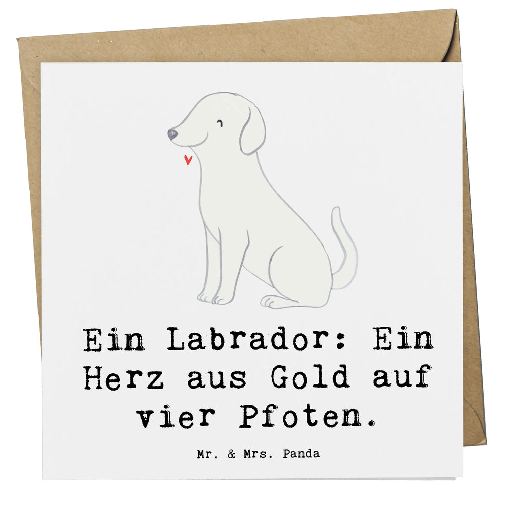 Deluxe Card Ein Labrador: Ein Herz aus Gold auf vier Pfoten. Glückwunschkarte, Karte, Klappkarte, Geburtstagskarte, Hochwertige Klappkarte, Hochwertige Grußkarte, Einladungskarte, Hochzeitskarte, Grußkarte, Hund, Hunderasse, Rassehund, Hundebesitzer, Geschenk, Tierfreund, Schenken, Welpe