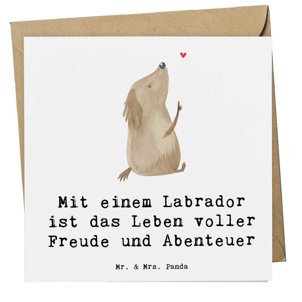 Deluxe Karte Labradorleben Hochzeitskarte, Grußkarte, Karte, Hochwertige Grußkarte, Einladungskarte, Glückwunschkarte, Hochwertige Klappkarte, Geburtstagskarte, Klappkarte, Hund, Hunderasse, Rassehund, Hundebesitzer, Geschenk, Tierfreund, Schenken, Welpe