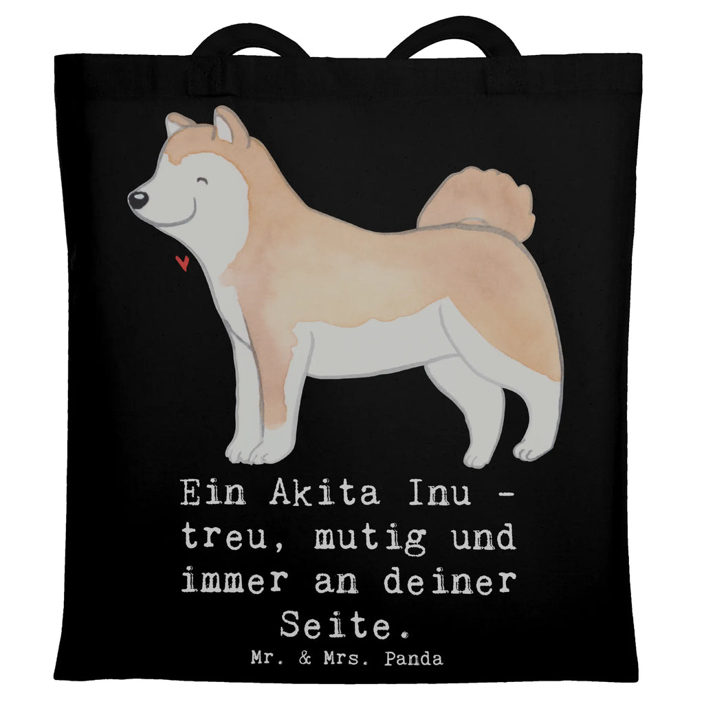 Tragetasche Akita Inu Freund Jutetasche, Stofftasche, Beutel, Beuteltasche, Tasche, Umhängetasche, Shopper, Einkaufstasche, Stoffbeutel, Jutebeutel, Strandtasche, Tragetasche, Badetasche, Laptoptasche, Schultertasche, Einkaufstüte, Hund, Hunderasse, Rassehund, Hundebesitzer, Geschenk, Tierfreund, Schenken, Welpe