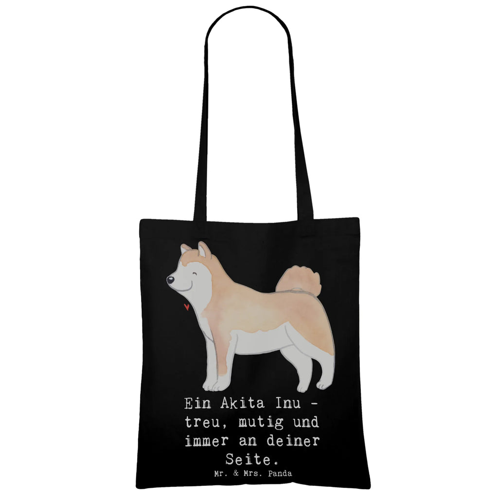 Tragetasche Akita Inu Freund Jutetasche, Stofftasche, Beutel, Beuteltasche, Tasche, Umhängetasche, Shopper, Einkaufstasche, Stoffbeutel, Jutebeutel, Strandtasche, Tragetasche, Badetasche, Laptoptasche, Schultertasche, Einkaufstüte, Hund, Hunderasse, Rassehund, Hundebesitzer, Geschenk, Tierfreund, Schenken, Welpe