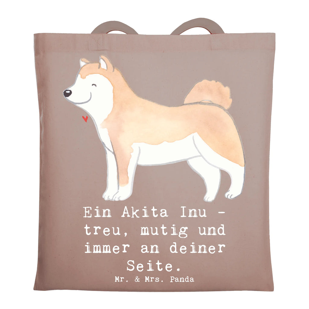 Tragetasche Akita Inu Freund Jutetasche, Stofftasche, Beutel, Beuteltasche, Tasche, Umhängetasche, Shopper, Einkaufstasche, Stoffbeutel, Jutebeutel, Strandtasche, Tragetasche, Badetasche, Laptoptasche, Schultertasche, Einkaufstüte, Hund, Hunderasse, Rassehund, Hundebesitzer, Geschenk, Tierfreund, Schenken, Welpe