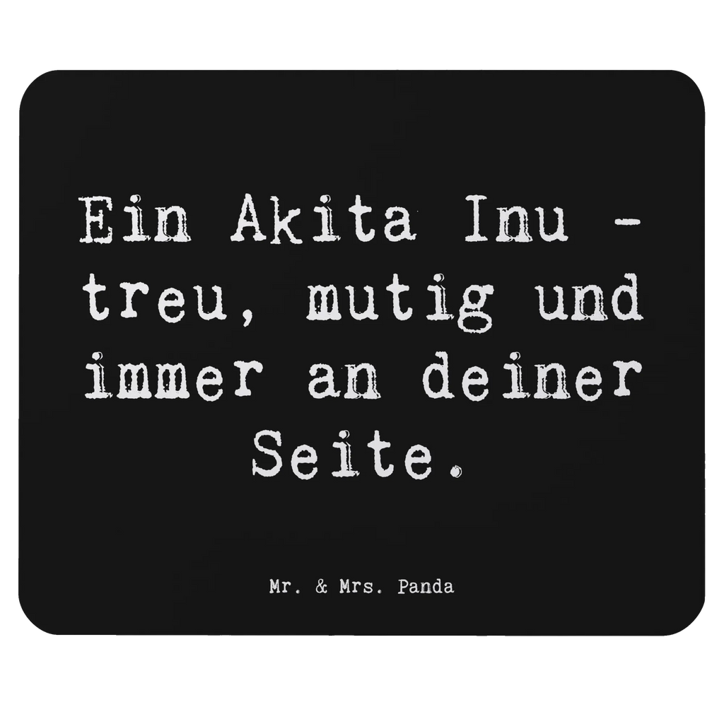 Mouse mat Saying Ein Akita Inu - treu, mutig und immer an deiner Seite. Mauspad Büro, Mausunterlage, Mauspad, Mousepad, PC Zubehör, Arbeitszimmer, Designer Mauspad, Einzigartiges Mauspad, Büroausstattung, Computer zubehör, Hund, Hunderasse, Rassehund, Hundebesitzer, Geschenk, Tierfreund, Schenken, Welpe