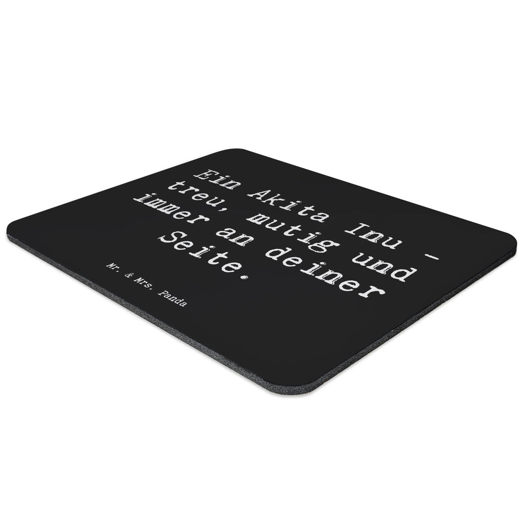 Mouse mat Saying Ein Akita Inu - treu, mutig und immer an deiner Seite. Mauspad Büro, Mausunterlage, Mauspad, Mousepad, PC Zubehör, Arbeitszimmer, Designer Mauspad, Einzigartiges Mauspad, Büroausstattung, Computer zubehör, Hund, Hunderasse, Rassehund, Hundebesitzer, Geschenk, Tierfreund, Schenken, Welpe