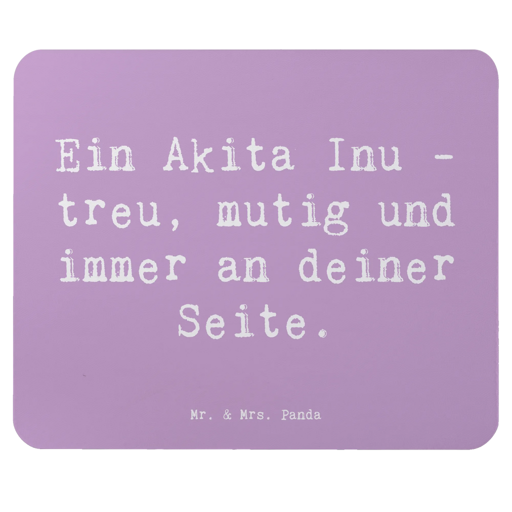 Mouse mat Saying Ein Akita Inu - treu, mutig und immer an deiner Seite. Mauspad Büro, Mausunterlage, Mauspad, Mousepad, PC Zubehör, Arbeitszimmer, Designer Mauspad, Einzigartiges Mauspad, Büroausstattung, Computer zubehör, Hund, Hunderasse, Rassehund, Hundebesitzer, Geschenk, Tierfreund, Schenken, Welpe