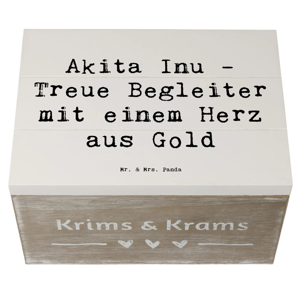 Holzkiste Spruch Akita Inu Herz Holzkiste, Truhe, Dekokiste, Geschenkdose, Schatzkiste, Kiste, XXL, Erinnerungskiste, Geschenkbox, Erinnerungsbox, Schatulle, Aufbewahrungsbox, Hund, Hunderasse, Rassehund, Hundebesitzer, Geschenk, Tierfreund, Schenken, Welpe