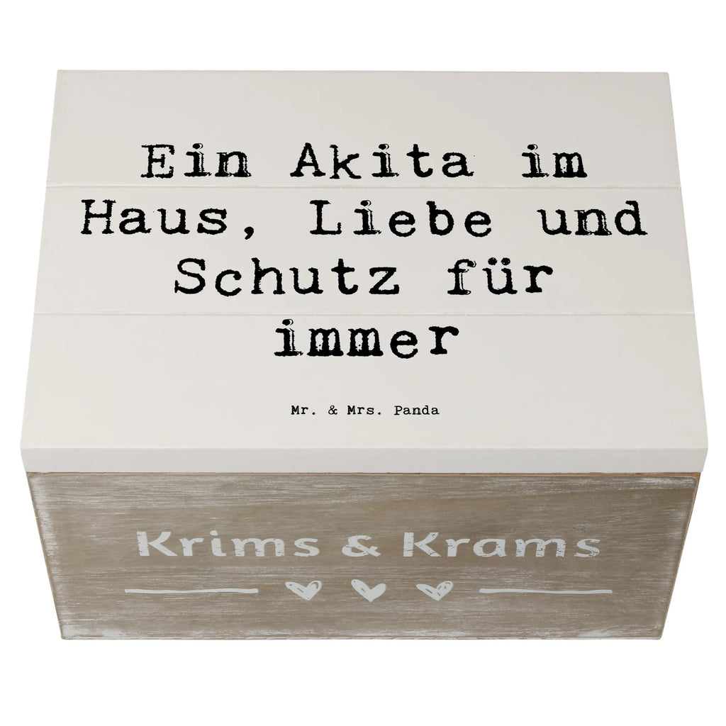 Holzkiste Spruch Akita Inu Liebe Schatzkiste, Geschenkbox, XXL, Kiste, Holzkiste, Dekokiste, Schatulle, Aufbewahrungsbox, Erinnerungsbox, Geschenkdose, Erinnerungskiste, Truhe, Hund, Hunderasse, Rassehund, Hundebesitzer, Geschenk, Tierfreund, Schenken, Welpe