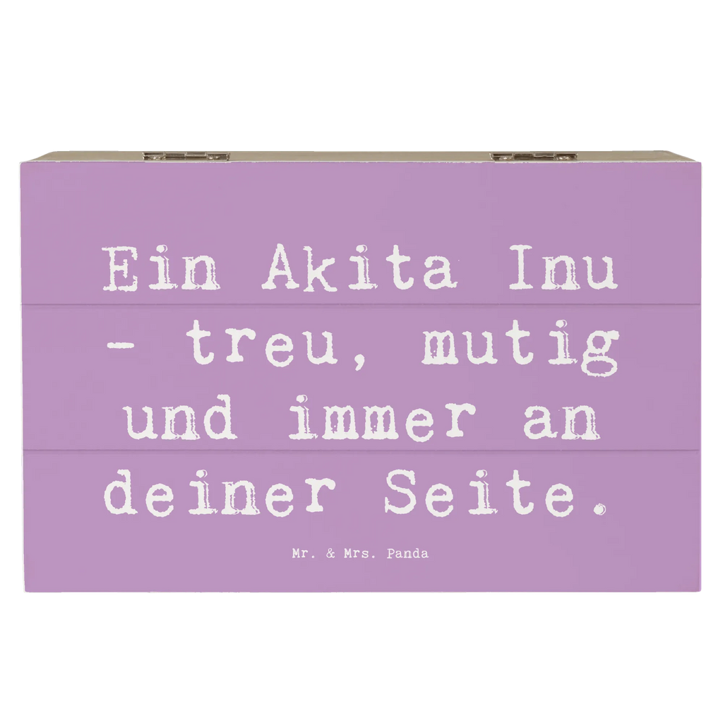 Wooden chest Saying Ein Akita Inu - treu, mutig und immer an deiner Seite. Erinnerungsbox, XXL, Kiste, Schatulle, Schatzkiste, Geschenkdose, Truhe, Erinnerungskiste, Dekokiste, Holzkiste, Geschenkbox, Aufbewahrungsbox, Hund, Hunderasse, Rassehund, Hundebesitzer, Geschenk, Tierfreund, Schenken, Welpe
