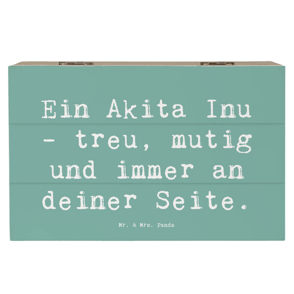 Wooden chest Saying Ein Akita Inu - treu, mutig und immer an deiner Seite. Erinnerungsbox, XXL, Kiste, Schatulle, Schatzkiste, Geschenkdose, Truhe, Erinnerungskiste, Dekokiste, Holzkiste, Geschenkbox, Aufbewahrungsbox, Hund, Hunderasse, Rassehund, Hundebesitzer, Geschenk, Tierfreund, Schenken, Welpe