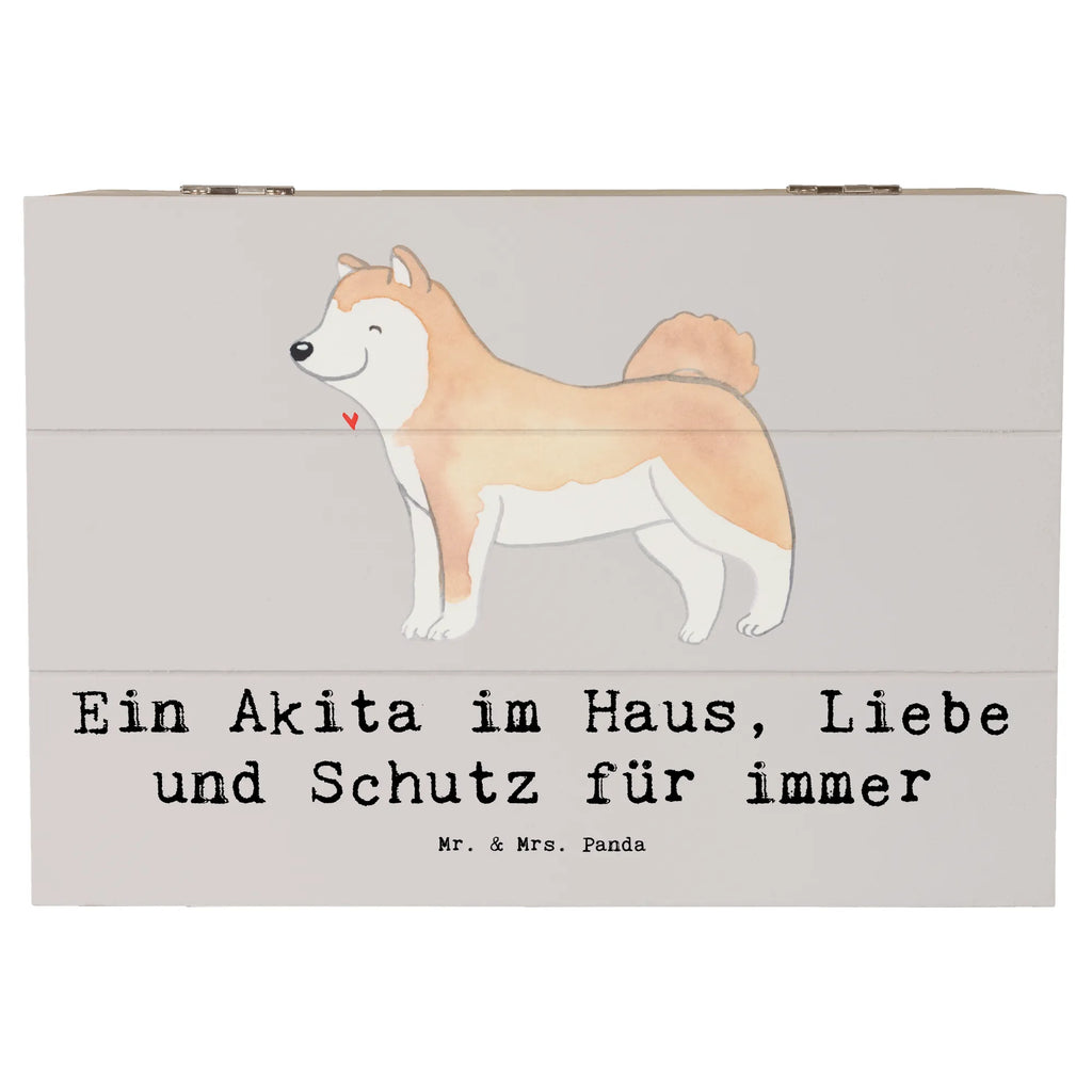 Holzkiste Akita Inu Liebe Geschenkbox, XXL, Erinnerungsbox, Erinnerungskiste, Truhe, Schatzkiste, Schatulle, Geschenkdose, Aufbewahrungsbox, Dekokiste, Holzkiste, Kiste, Hund, Hunderasse, Rassehund, Hundebesitzer, Geschenk, Tierfreund, Schenken, Welpe