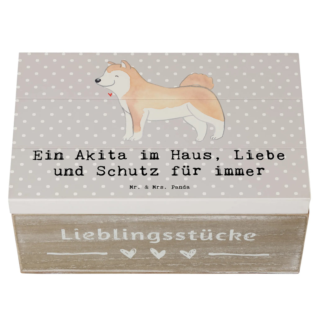 Holzkiste Akita Inu Liebe Geschenkbox, XXL, Erinnerungsbox, Erinnerungskiste, Truhe, Schatzkiste, Schatulle, Geschenkdose, Aufbewahrungsbox, Dekokiste, Holzkiste, Kiste, Hund, Hunderasse, Rassehund, Hundebesitzer, Geschenk, Tierfreund, Schenken, Welpe