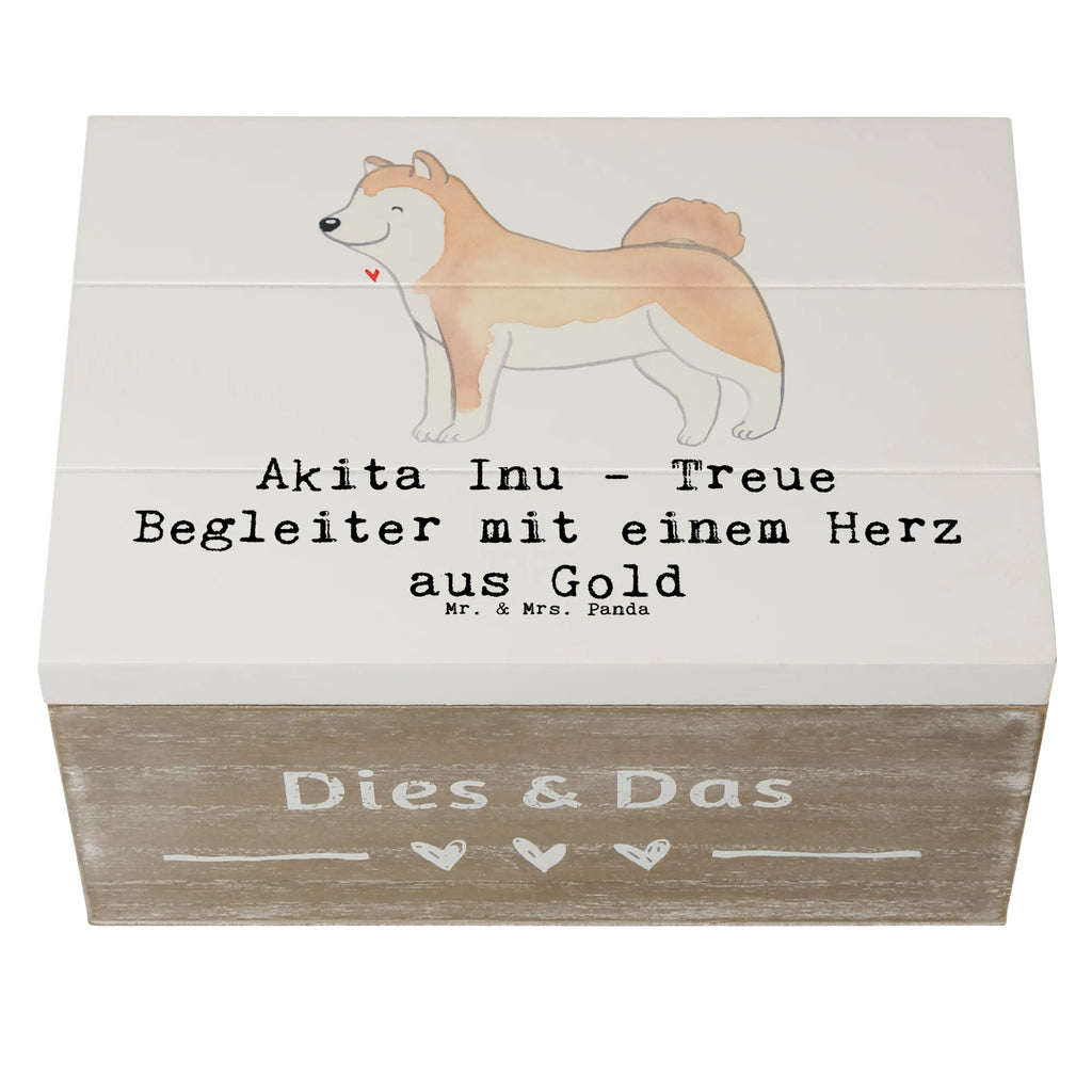 Holzkiste Akita Inu Herz Schatzkiste, Aufbewahrungsbox, Truhe, Schatulle, Holzkiste, Geschenkdose, XXL, Geschenkbox, Erinnerungsbox, Kiste, Dekokiste, Erinnerungskiste, Hund, Hunderasse, Rassehund, Hundebesitzer, Geschenk, Tierfreund, Schenken, Welpe